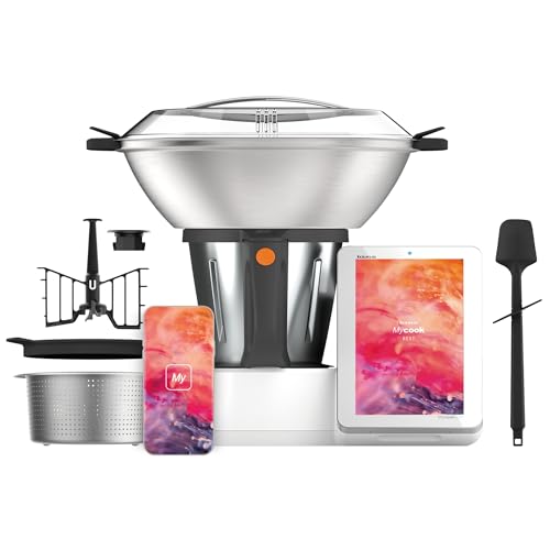 Taurus Mycook Next - Robot de Cocina con wifi, pantalla XXL, cocina por voz, inducción, cocción...