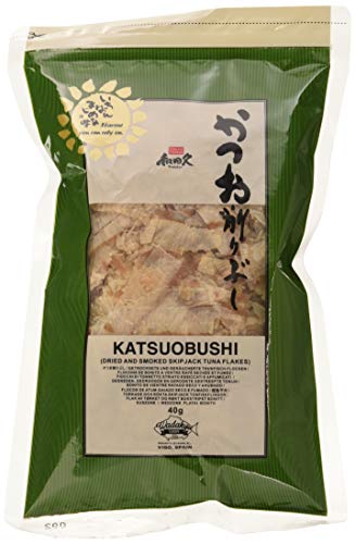 Katsuobushi (copos de atún secos y ahumados), 40 g