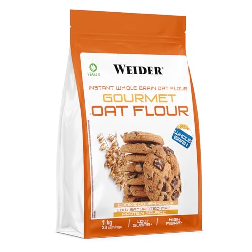 Weider Oat Gourmet. Harina de Avena Integral. Fuente de proteína con bajo contenido en azúcares....