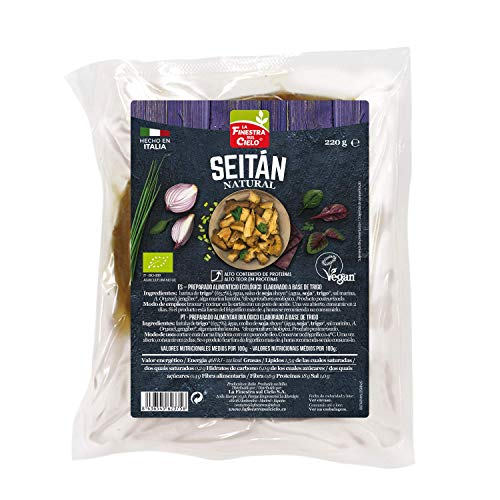 Seitán Natural Bio La Finestra Sul Cielo, 220g