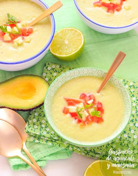 Gazpacho De Aguacate Receta F Cil Y Saludable Pequerecetas