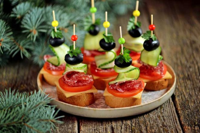 100 aperitivos y entrantes fáciles para Navidad PequeRecetas