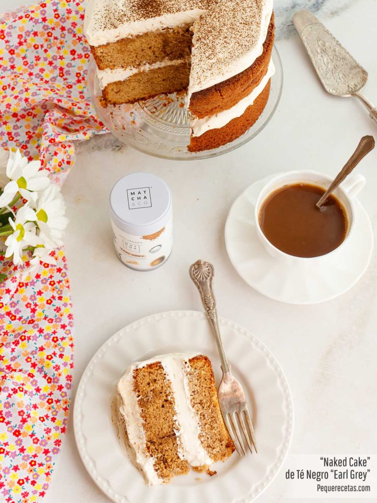 Naked Cake Con T Earl Grey Receta Original Y F Cil Pequerecetas