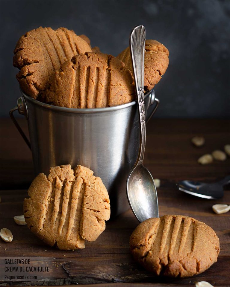 Galletas De Crema De Cacahuete Receta Americana De Peanut Butter