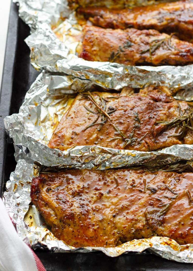 Costillas A La Miel Al Horno Receta De Costillas Jugosas Con Miel Y