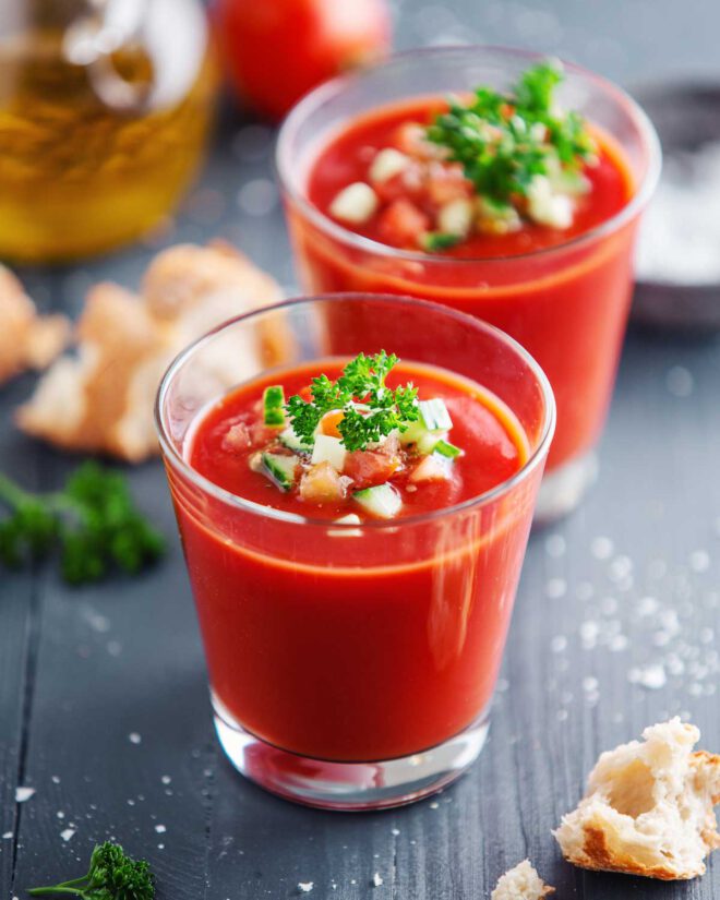 Gazpacho extremeño receta tradicional de verano PequeRecetas