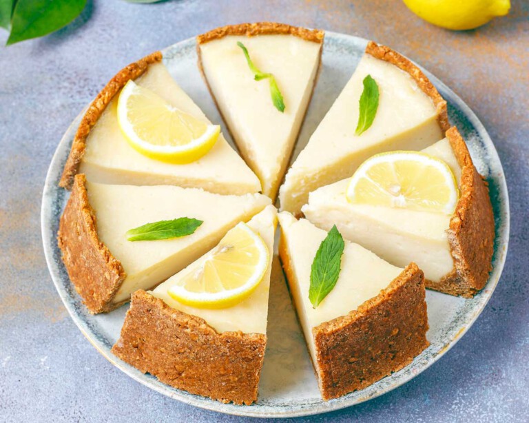 Tarta de limón Thermomix receta fácil sin horno PequeRecetas