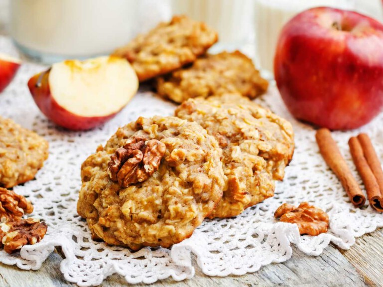 Galletas De Avena Y Manzana Pequerecetas