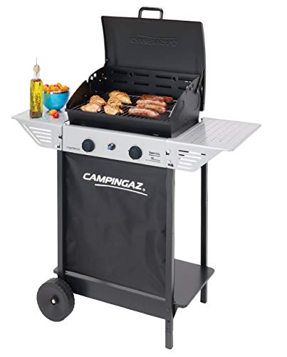 Campingaz Xpert 100 L Barbacoa Gas, Parrilla Gas Con Dos Quemadores Compactos, 7.1 Kw De Potencia,...