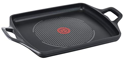 Tefal Aroma - Plancha 32 x 26 cm aluminio fundido, antiadherente revestimiento de titanio, aptas...