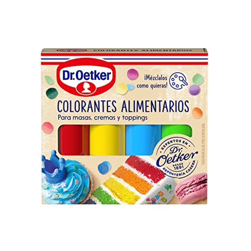 Dr. Oetker Colorantes Alimentarios, Colorantes De Uso Alimentario Especialmente Diseñados Para...