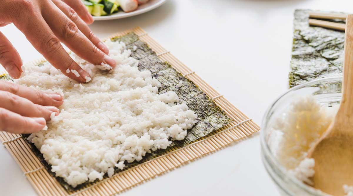 Cómo hacer un arroz para sushi perfecto en 5 pasos