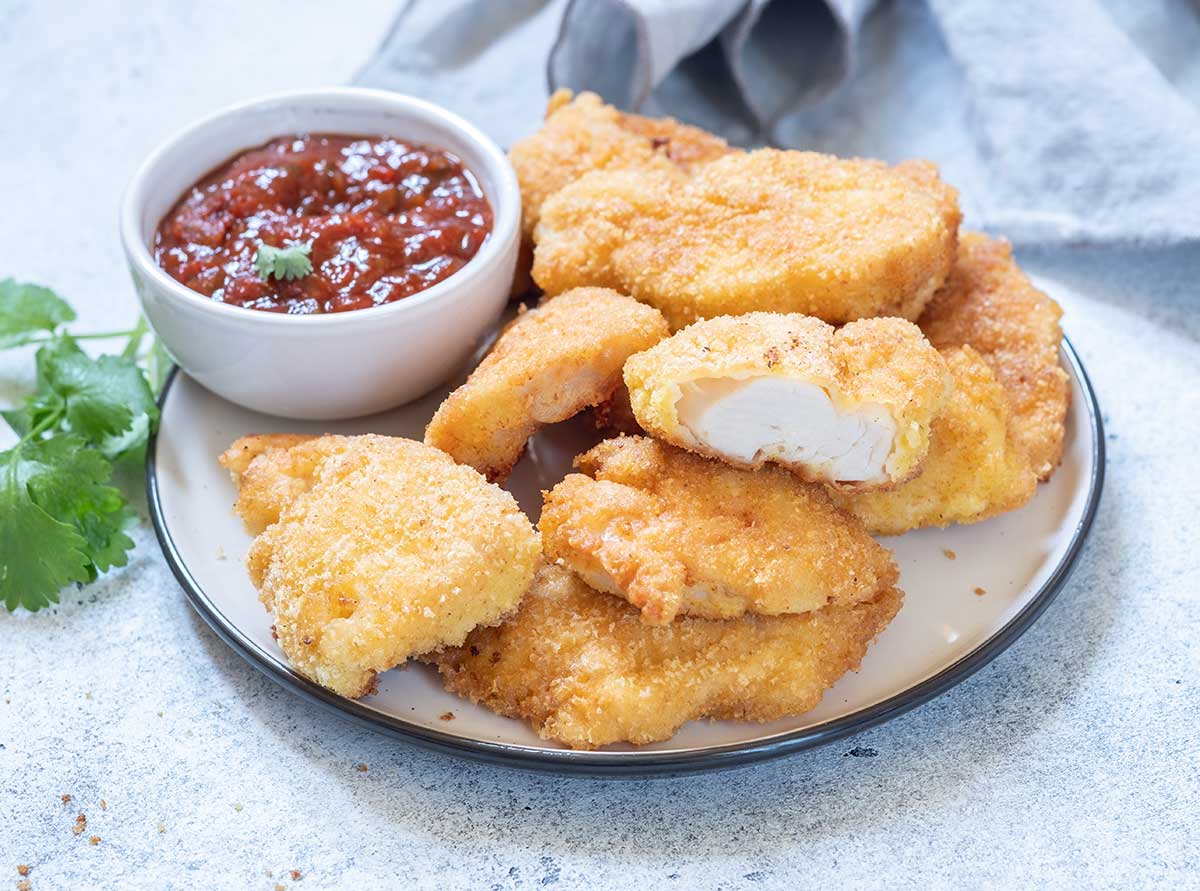 Top 71+ imagen receta nuggets pollo