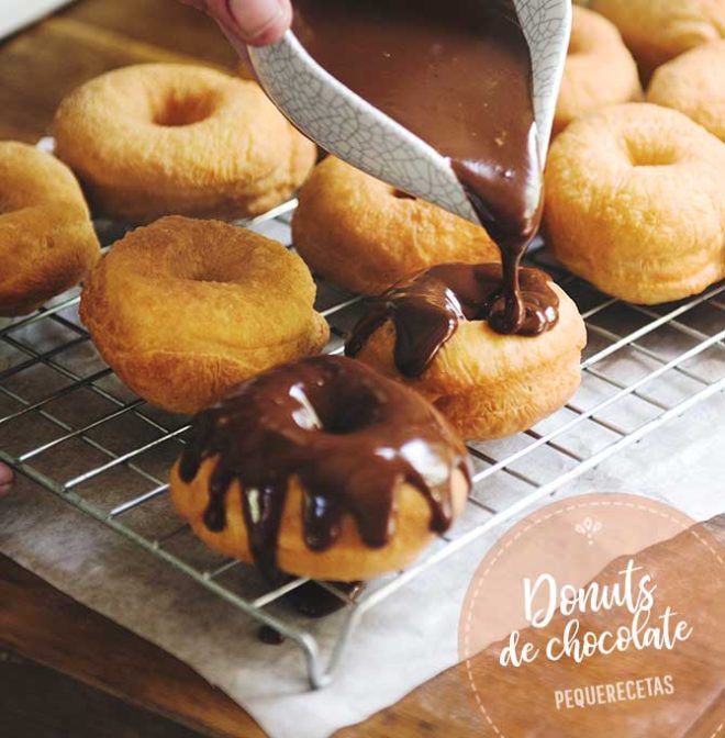 Cómo Hacer Donuts De Chocolate Pequerecetas