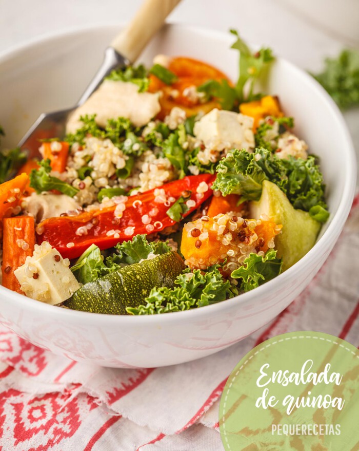 Ensalada De QUINOA (8 Recetas De Ensaladas Con Quinoa Fáciles Y Sanas ...