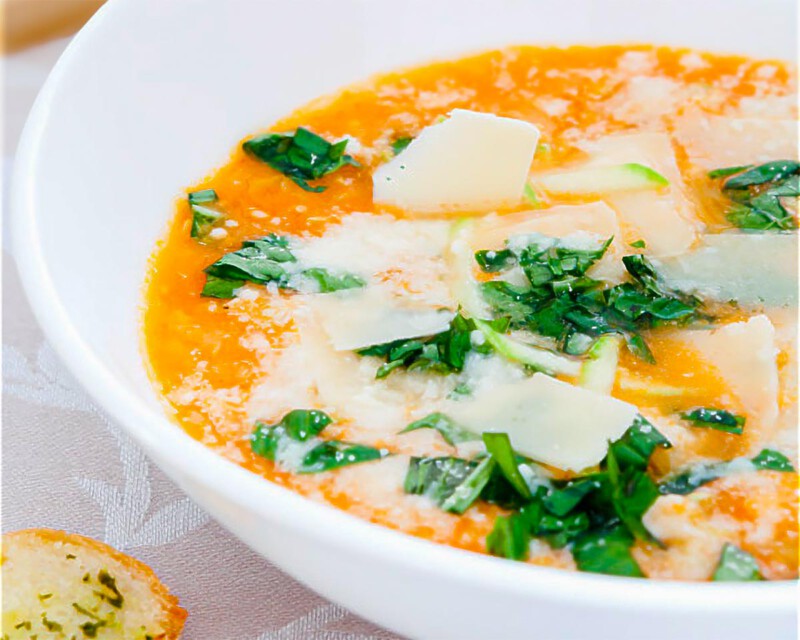 sopa de tomate casera