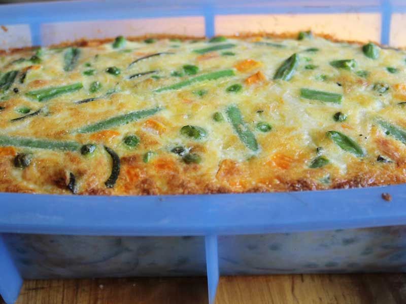 pastel de verduras al horno receta - Pastel de verduras casero paso a paso