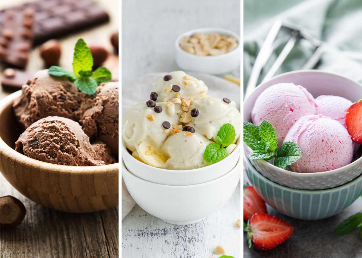 5 recetas de helados sin azúcar (fáciles y saludables) - PequeRecetas