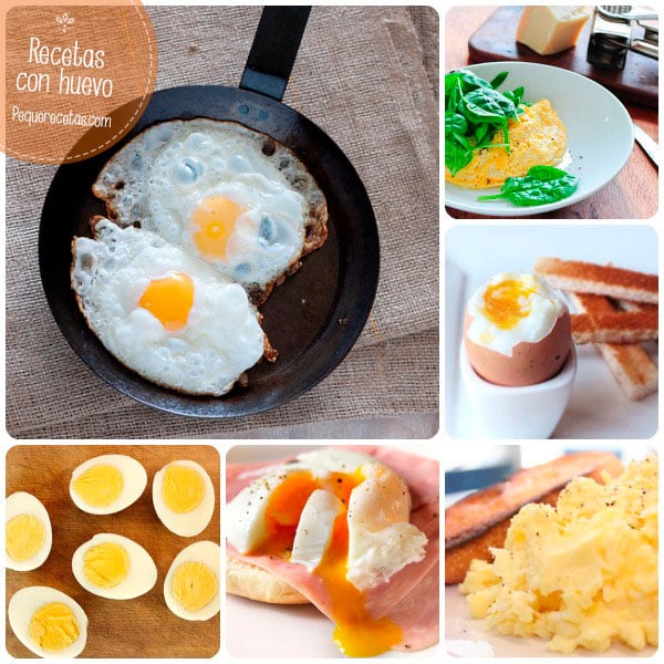 6 recetas con huevo básicas ¡aprende todos los trucos! - PequeRecetas