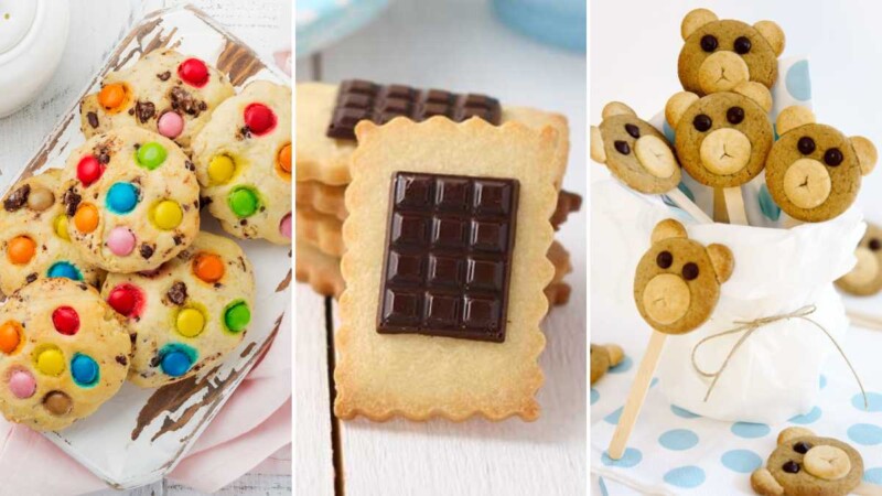 20 recetas de galletas para niños, caseras y divertidas