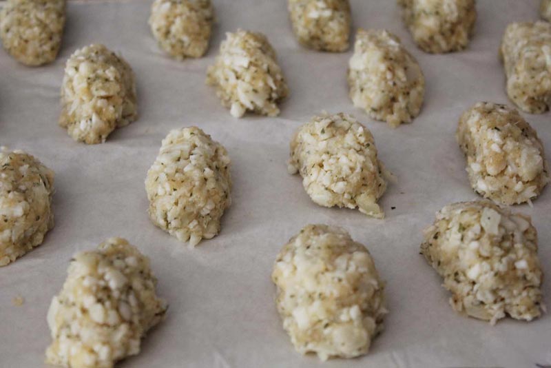 croquetas de coliflor caseras