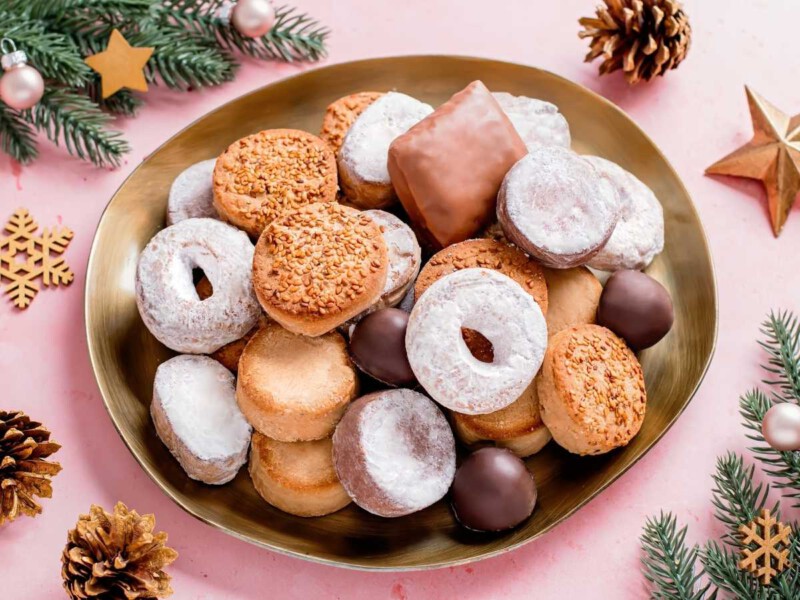 polvorones y mantecados de Navidad