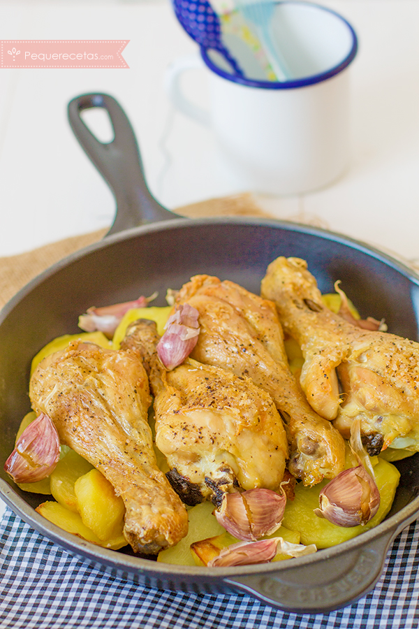 Muslos De Pollo Al Horno, ¡tiernos Y Sabrosos! - PequeRecetas