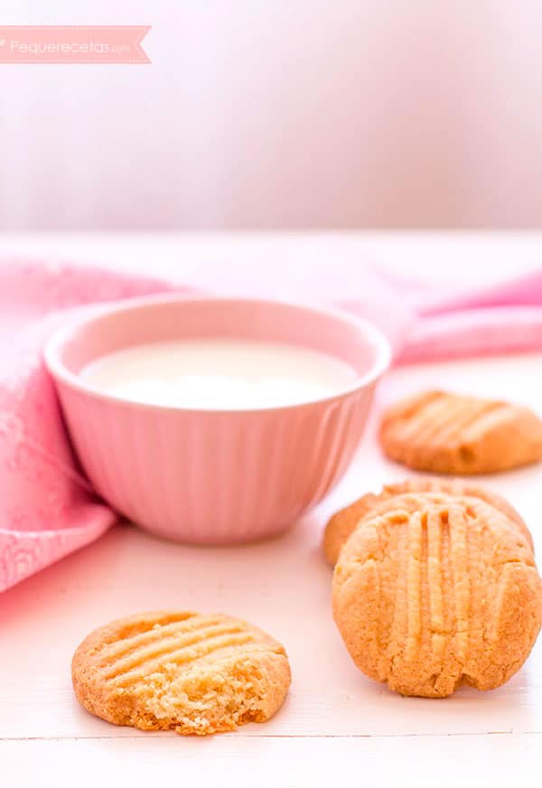 Galletas de mantequilla (7 recetas de galletas fáciles con mantequilla) -  PequeRecetas
