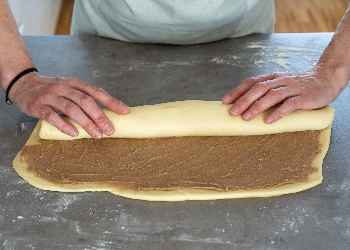 como hacer rollos canela cinnamon rolls - Rollos de canela (receta de Cinnamon Rolls)