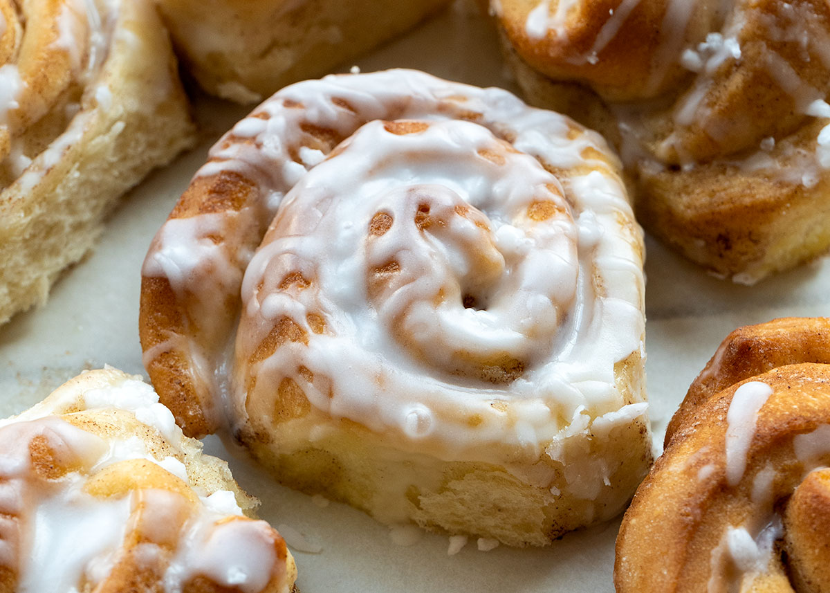 rollos canela glaseado - Rollos de canela (receta de Cinnamon Rolls)