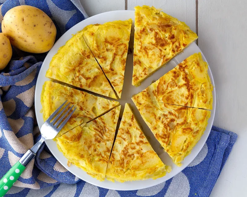 tortilla de patatas española