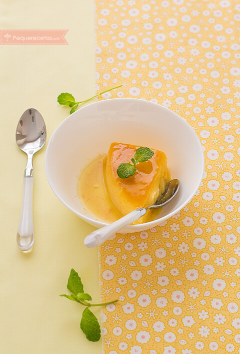 Flan de naranja paso a paso ¡delicioso!