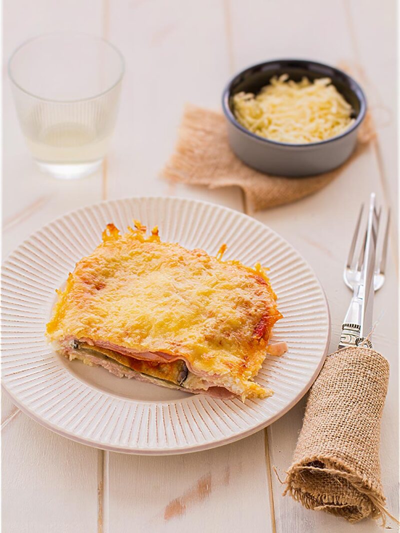 pastel de berenjenas - Pastel de berenjenas al horno, ligero y fácil