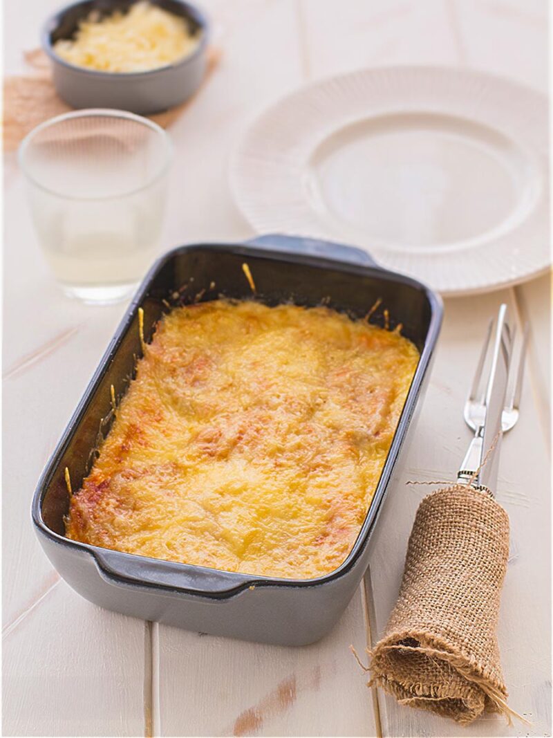 pastel de berenjenas al horno - Pastel de berenjenas al horno, ligero y fácil