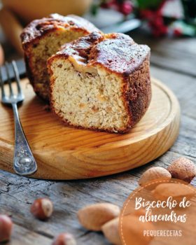 Bizcocho De Almendras (3 Recetas Fáciles) - PequeRecetas