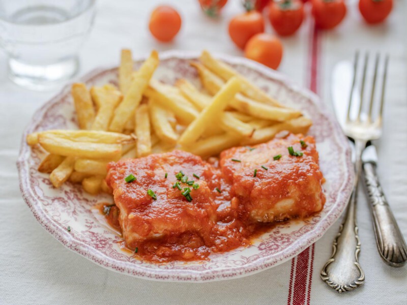 Bacalao con tomate, nuestra receta favorita