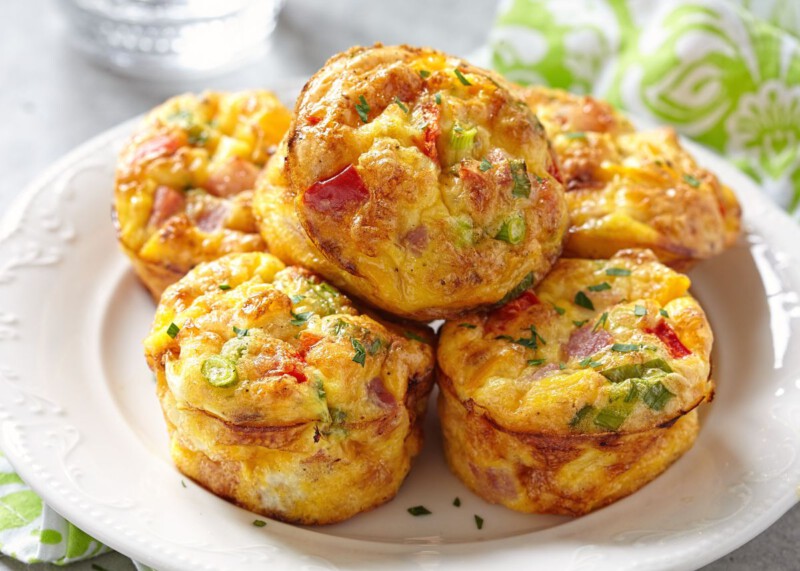 muffins de verduras caseros para bebés y niños