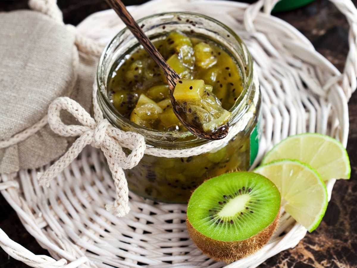 Mermelada de kiwi casera