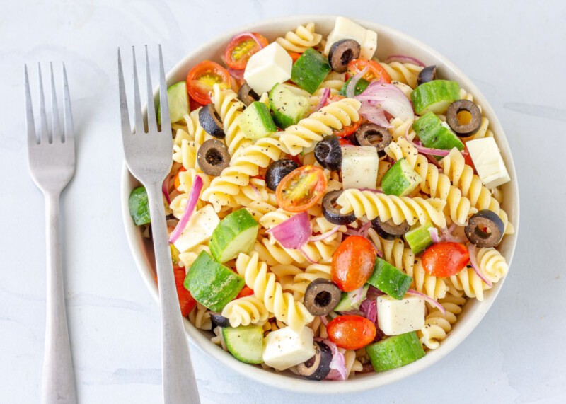 como hacer ensalada de pasta fría tradicional