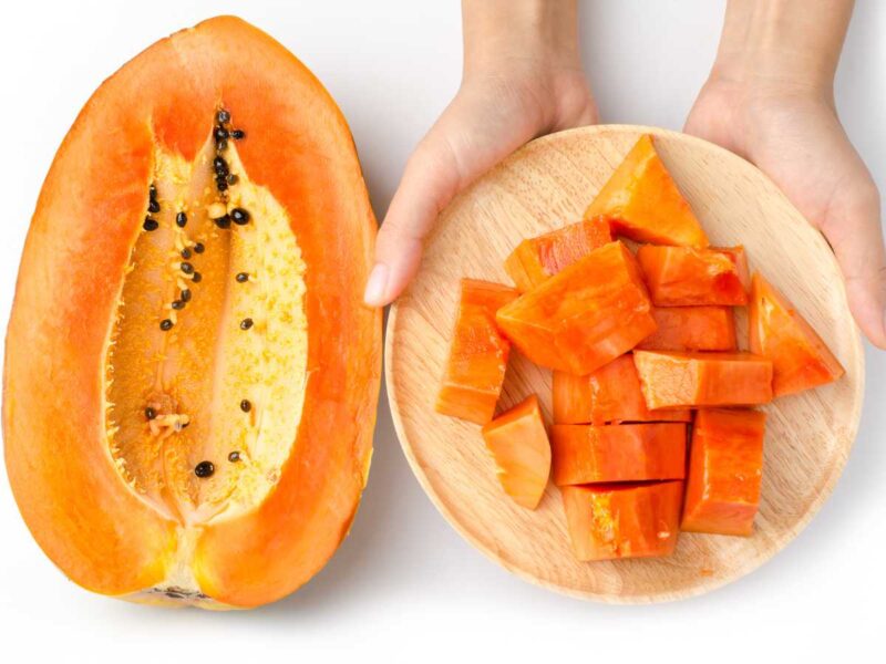 como tomar papaya - Cómo introducir la fruta BLW para bebés