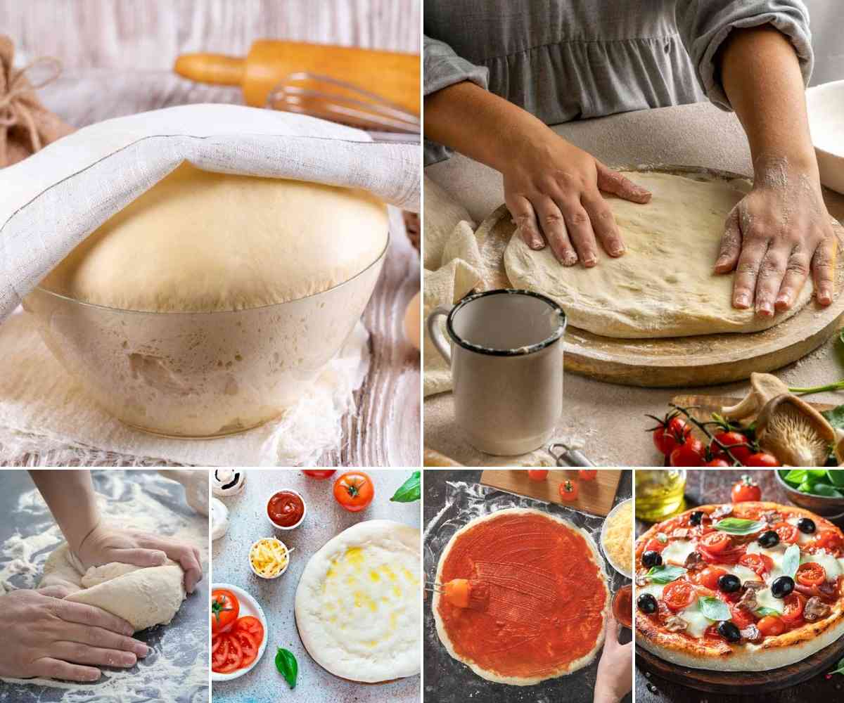 Masa de pizza casera (2 recetas tradicionales, esponjosa o fina) -  PequeRecetas