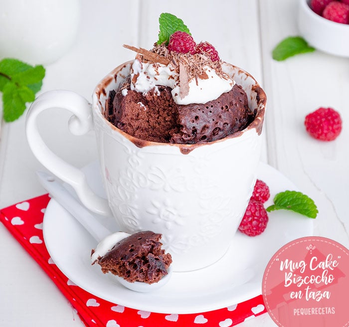 Mug Cake: 10 recetas de bizcocho en taza (para hacer en 5 minutos) -  PequeRecetas