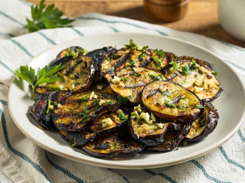 cocinar berenjenas a la plancha - Berenjenas a la plancha en 5 minutos