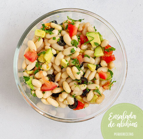 Ensalada De Alubias Recetas Muy Saludables Pequerecetas