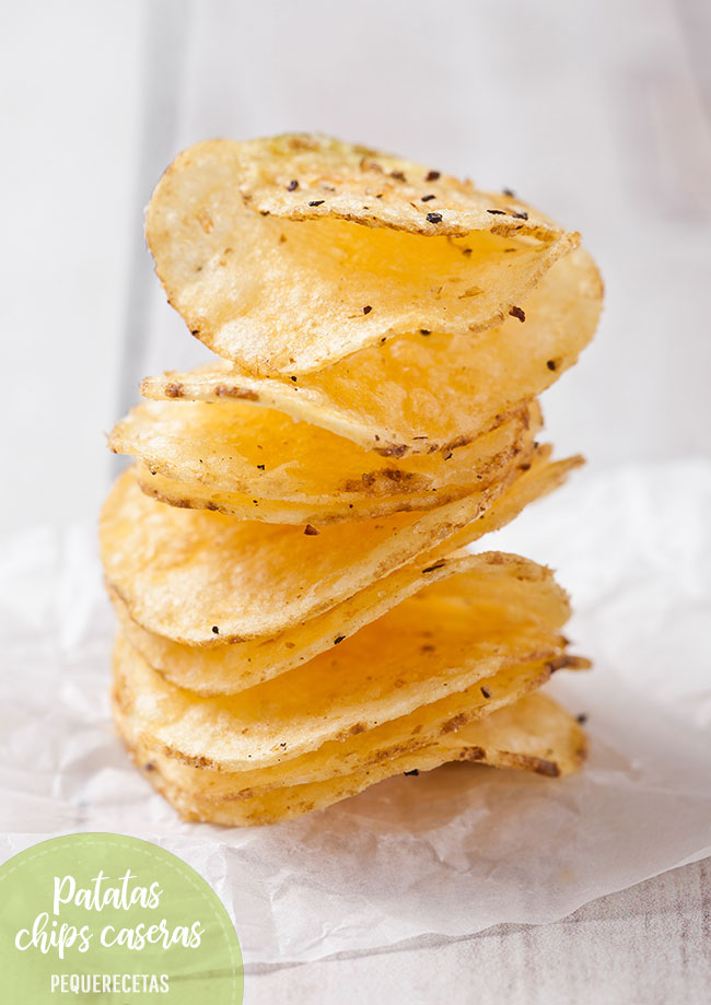 Patatas chips perfectas. Crujientes y riquísimas. Tips y trucos 