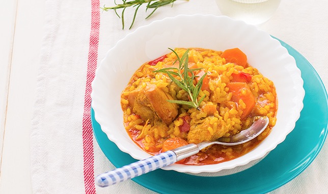 Cómo Hacer Arroz Caldoso Con Pollo Receta FÁcil Pequerecetas 5947