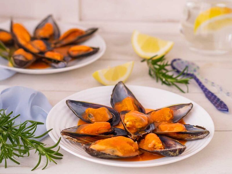 mejillones en salsa picante caseros