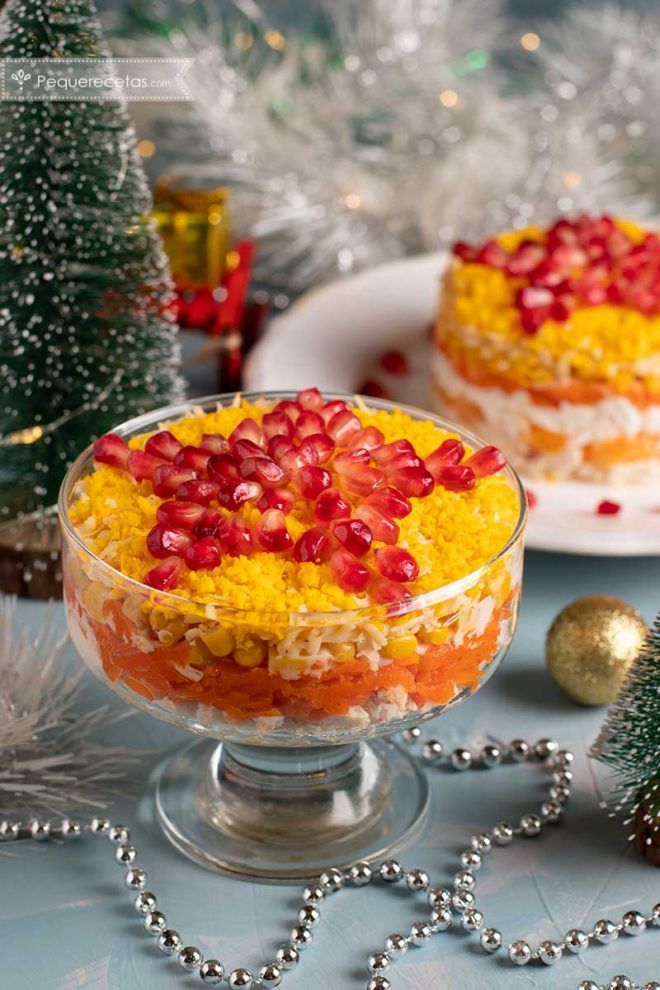 15 Ensaladas Navideñas (recetas De Ensaladas Para Sorprender En Navidad ...