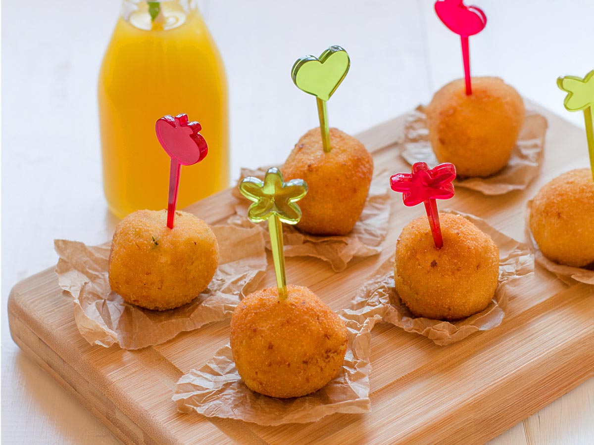 Croquetas de calabacín con queso