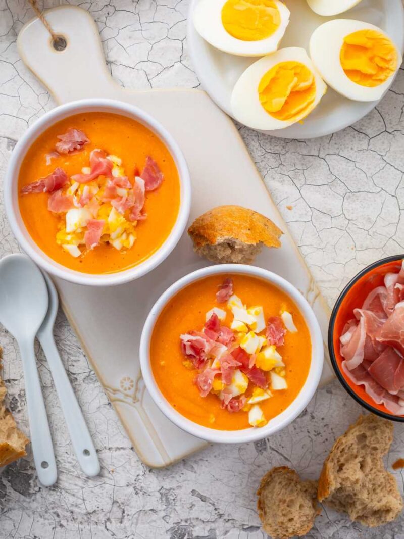 como hacer salmorejo con thermomix - Salmorejo con Thermomix, receta fácil en 10 minutos